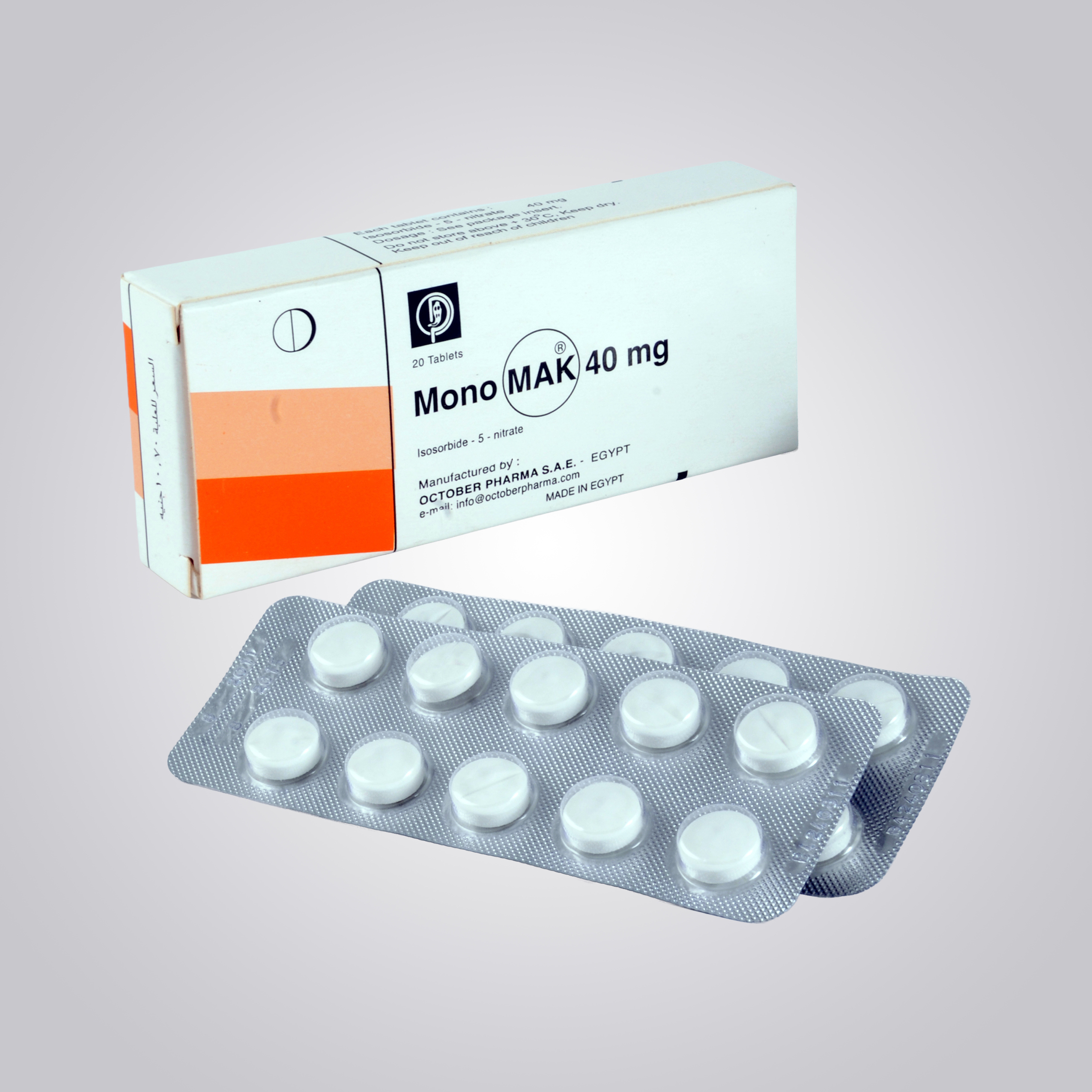 Monomak 40 mg Tablet
